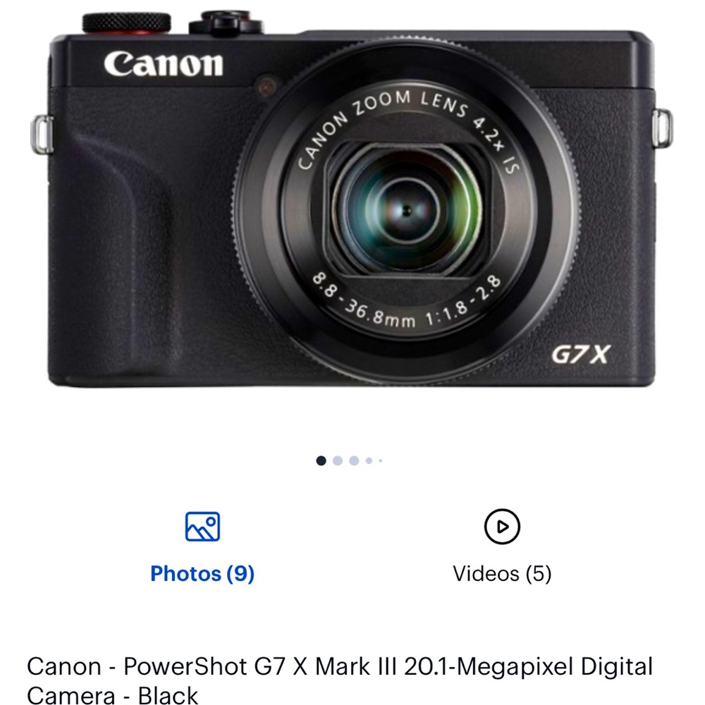 Sony G7x Mark III (Perfect Condition)